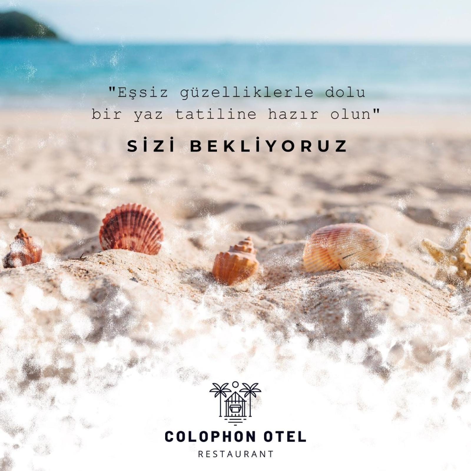 Colophon Beach Otel Gümüldür Dış mekan fotoğraf